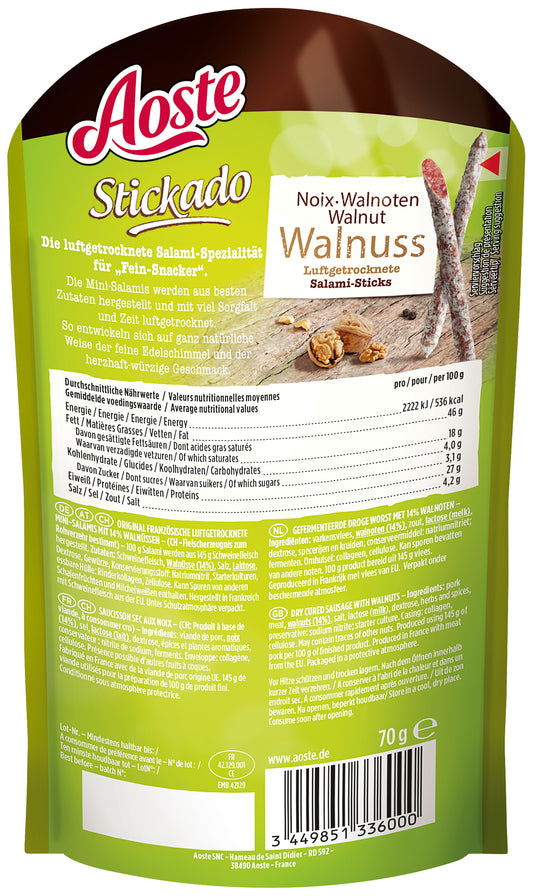 Stickado Walnuss
