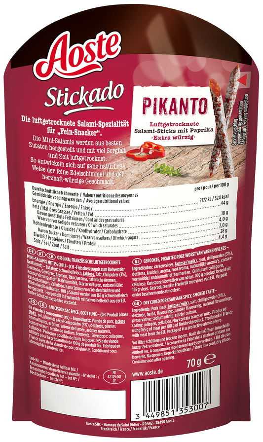 Stickado Pikanto