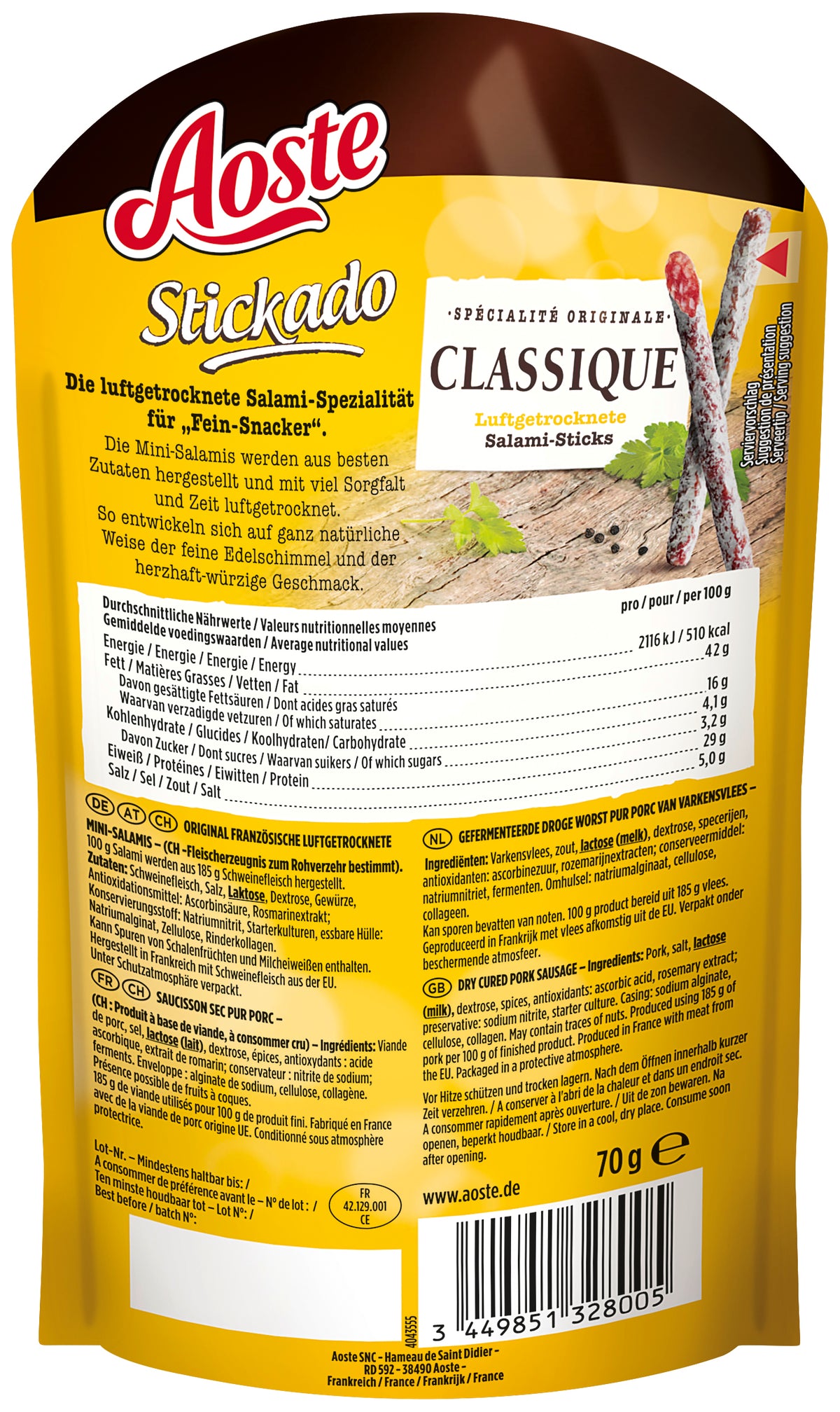 Stickado Stickado Classique – Aoste.de