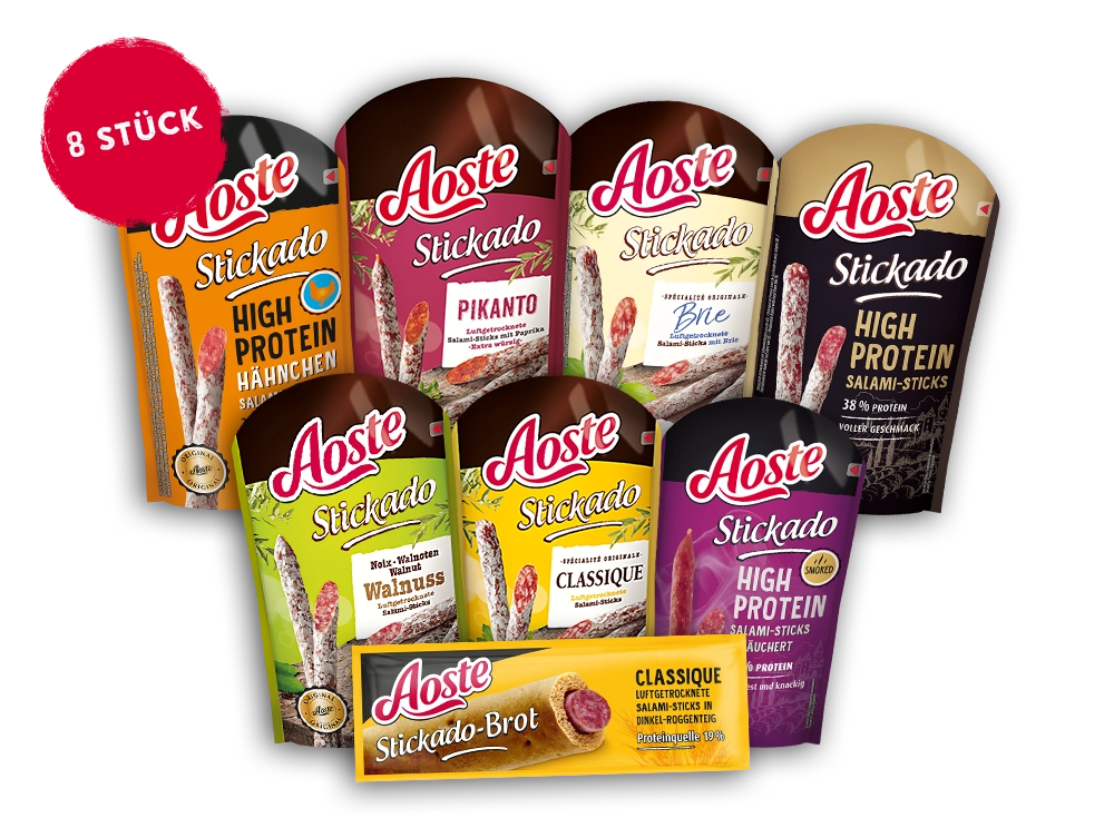 Try me Box - Aoste Stickado Genuss Mix