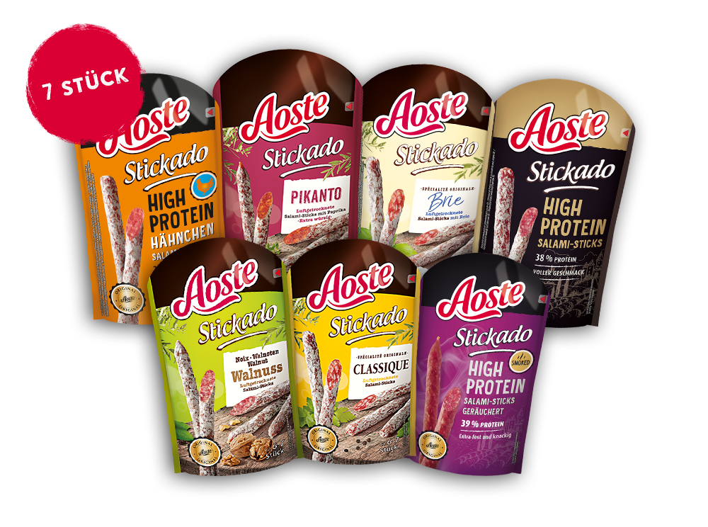 Try me Box - Aoste Stickado Genuss Mix