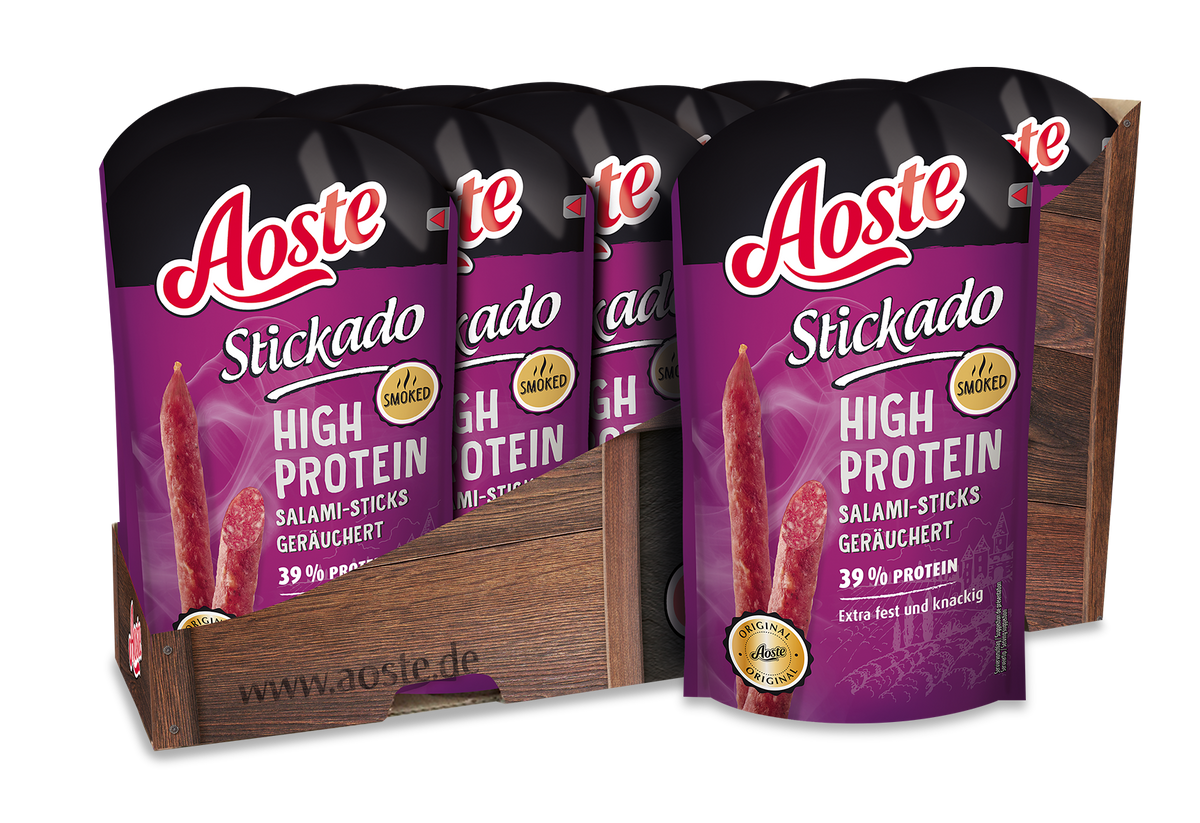 Stickado Stickado High Protein Smoked 60g – Aoste.de